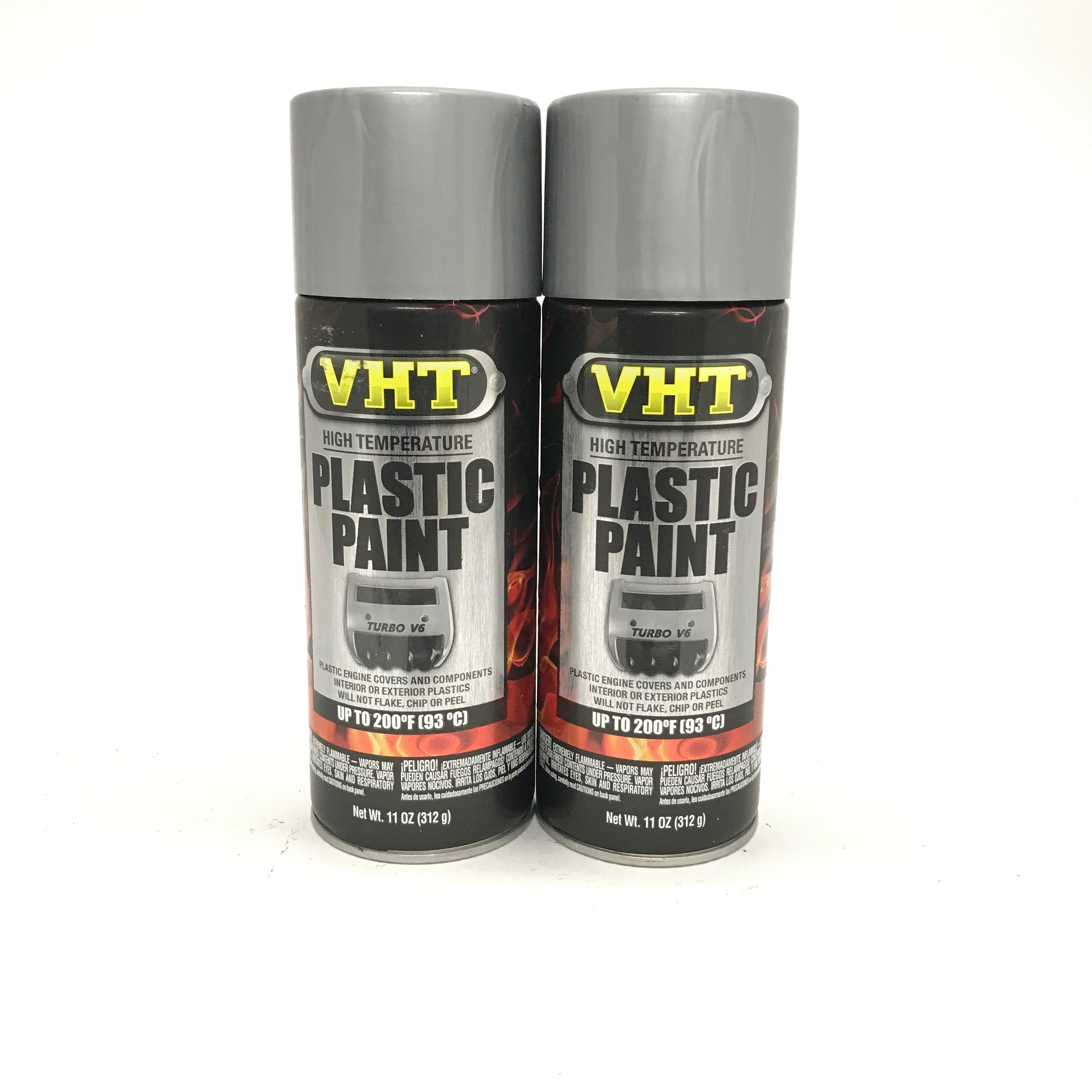 VHT SP8242 PACK ALUMINUM High Temperature Plastic Paint 11 oz Aerosol