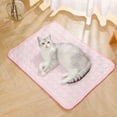 thumbnail image 2 of Gustave Dog Cooling Mat Washable Breathable Ice Silk Self Cooling Pad Pet Sleeping Bed Blanket for Small Medium Large Dogs Cats "Pink, S", 2 of 8