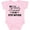 AD-Pink, variant on Inktastic My Best Friend is My Step Mother with Hearts Boys or Girls Baby Bodysuit