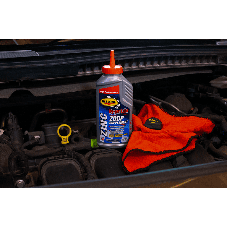 Rislone, Hy-per Lube Zinc ZDDP Supplement, 11 oz, Automotive