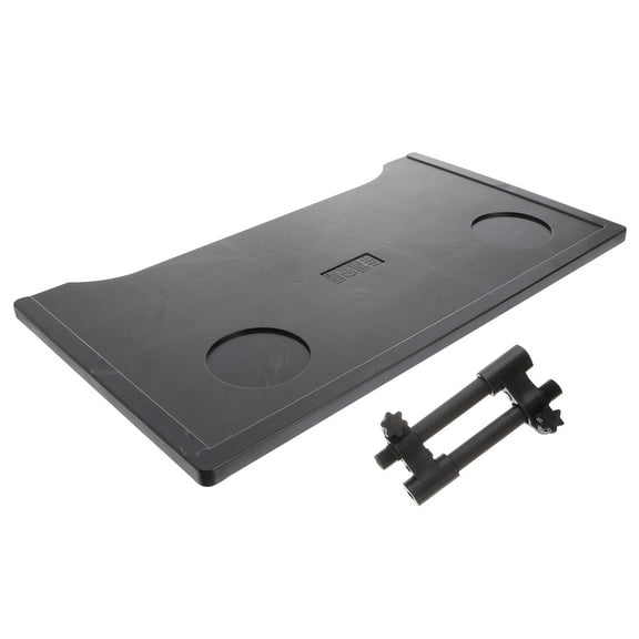 Portable Lap Tray with Cup Holder for Wheelchairs and Chairs Made of Durable Plastic and Stainless