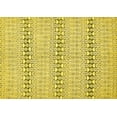 thumbnail image 1 of Ahgly Company Machine Washable Indoor Rectangle Abstract Yellow Modern Area Rugs, 8' x 10', 1 of 4