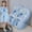 Blue, variant on Liyamei Girls' Soft Sole Crystal Shoes With Rhinestones Girls Dress Sandals Size Blue US:9.5