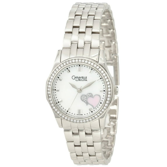Caravelle by Bulova Women's 43L128 Heart motif Watch