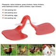 thumbnail image 4 of Chicken Eye Glasses, Red Spectacles Poultry Blinders  For   The Chickens From Fighting For Improve The Breeding Efficiency, 4 of 8