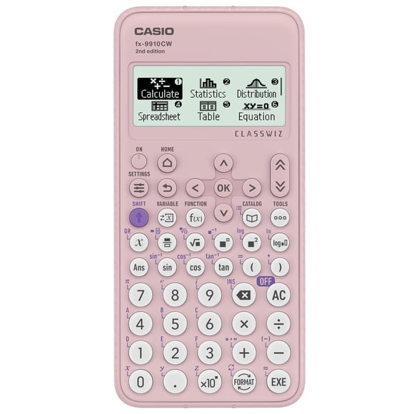 Calculadora científica Casio FX-9910CW ClassWiz rosa