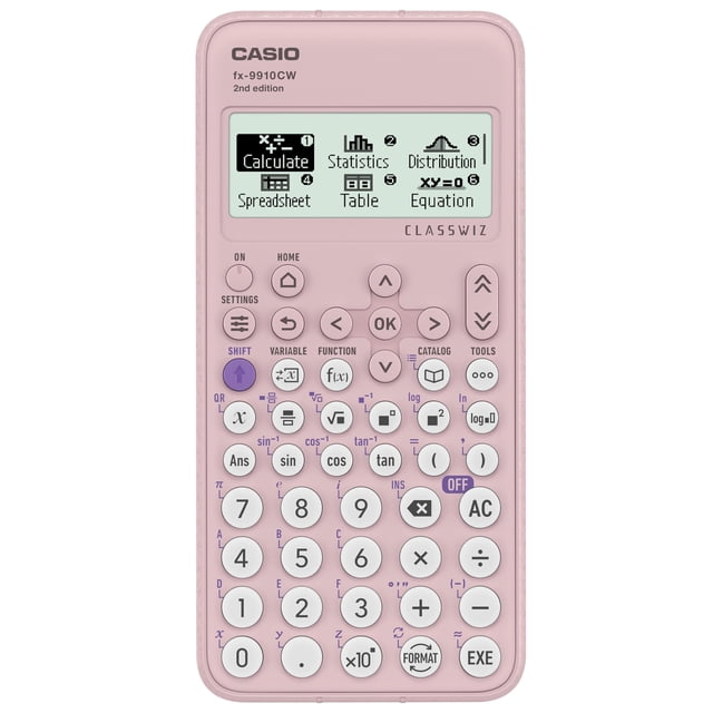Calculadora científica Casio FX-9910CW ClassWiz rosa