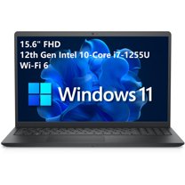 Dell Inspiron 15 3520 15.6" FHD Laptop Computer, 12th Gen Intel 10-Core i7-1255U up to 4.8GHz, 16GB DDR4 RAM, 1TB PCIe SSD, 802.11AC WiFi, Bluetooth, Carbon Black, Windows 11 Home, Tichang