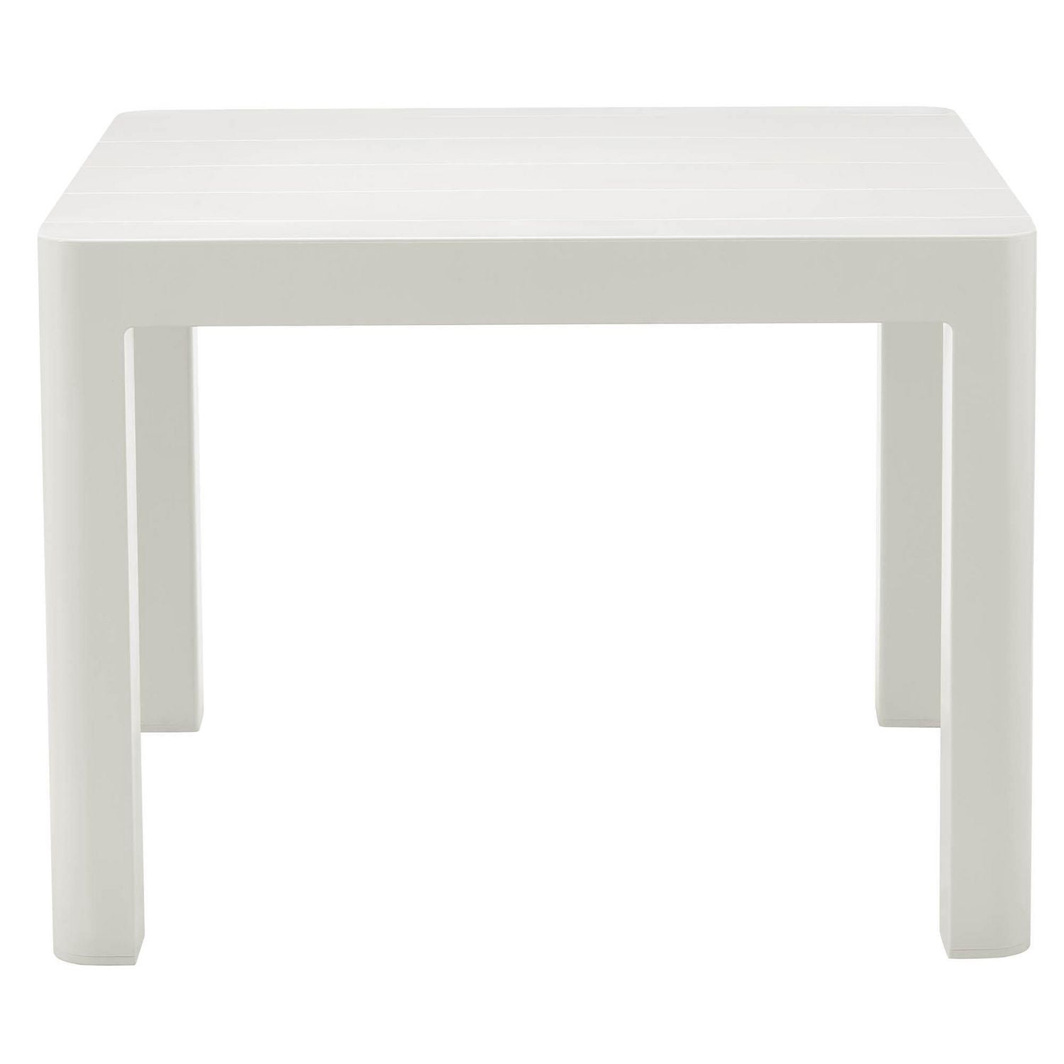 Patioflare 40IN Square Patio Table, Cream