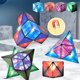 thumbnail image 1 of Muyoka Shape Shifting Box Alivio del estr茅s y la ansiedad Magic Flips Cube para adultos y ni帽os Mant茅ngase tranquilo Hand-held Magnetic Finger Flip Cube para ADD ADHD Killing Time, 1 of 7