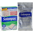 thumbnail image 2 of Salonpas Pain Relieving Patches, 60 Count (Pack of 2), 2 of 3