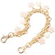 thumbnail image 2 of Bag Strap Extender Replacements Purse Strap Chain Pearl Flower Chain Pearl Purse Chain, 2 of 4