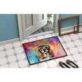 thumbnail image 5 of Carolines Treasures DAC2485MAT 0.15 x 18 x 27 in. Cavalier Spaniel Hippie Dawg Doormat, 5 of 6