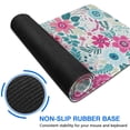 thumbnail image 6 of Long Mouse Pads for Desk,Pioneer Flower Floral Print Pattern Desk Mats on Top Of Desks, Desk Mouse Pad Extra Large with 3mm Non-Slip Base and Stitched Edge for Gaming,Office,Work,Home 31.5"x11.8", 6 of 6