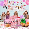 thumbnail image 3 of Makeup Birthday Party Supplies,165pcs Spa Party Decorations Set-Makeup Theme Party Decoration Plates Cups Napkin Banner Balloon Photo Booth Props etc Makeup Birthday Party Decorations for Girls Women, 3 of 7