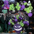 thumbnail image 2 of Conjunto de globos de Halloween, decoración de fiesta de Festival de fantasmas transfronterizo, arreglo de atmósfera, tarro de medicina de bruja, conjunto de cadena de globos, 2 of 2