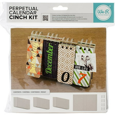 Calendar Cover - Cinch Perpetual Calendar Kit, 8.75