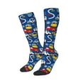 thumbnail image 2 of Fotbe Animals Rescue Team print Women's Men's Novelty Crew Socks Cotton Socks Knee High Socks for Walking,Running,Nurses,Pregnancy, 2 of 9