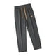 thumbnail image 3 of Pantalones deportivos para hombre, pantalones deportivos con cordón ajustable, parte inferior abierta, holgados, atléticos Talla L Gris, 3 of 9