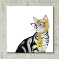 thumbnail image 6 of Epic Art 'Cool Cat III' by Grace Popp, Acrylic Glass Wall Art, 12"x12", 6 of 8