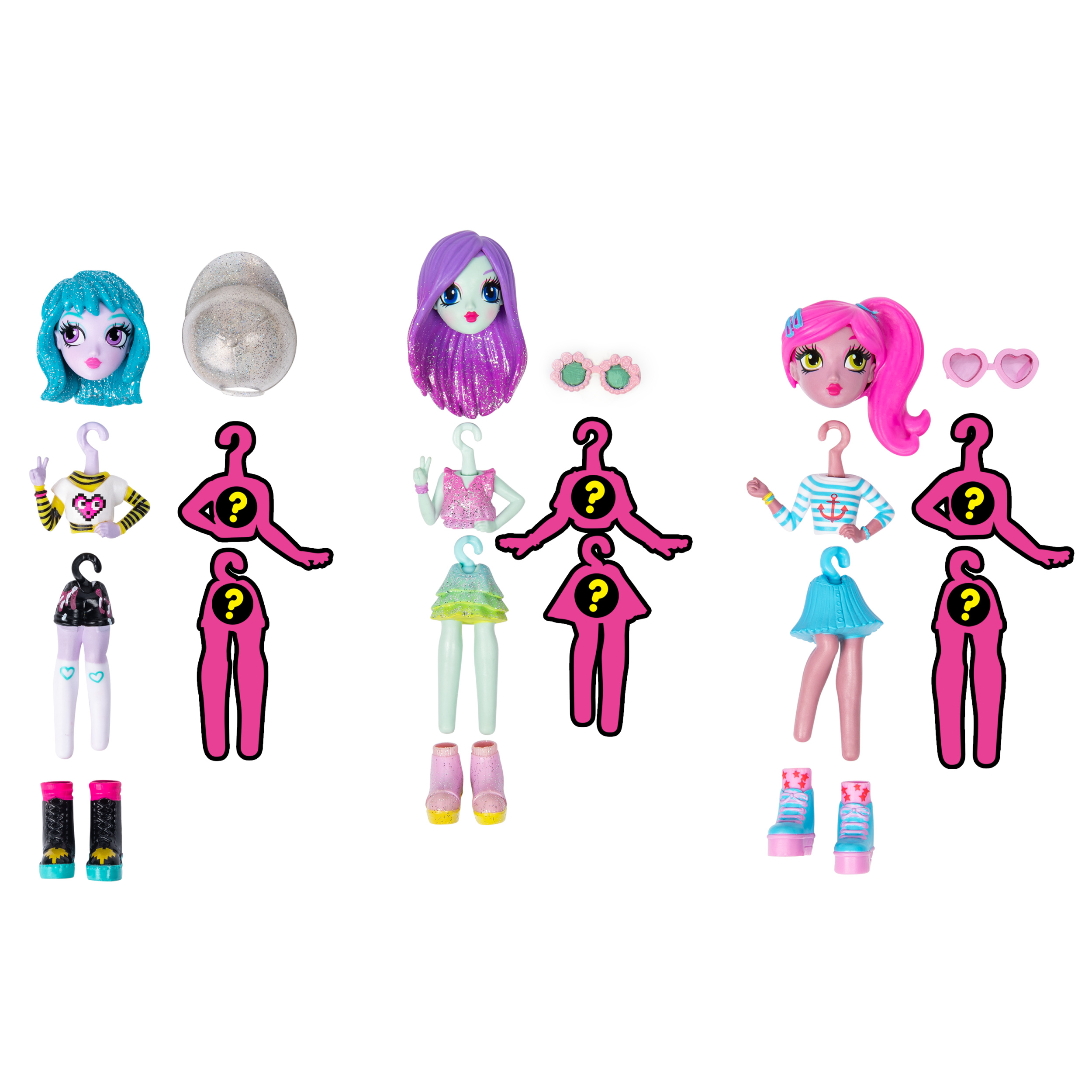 Off the Hook Style Doll 3 Pack - image 2 of 8