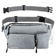 thumbnail image 1 of CXWMZY Riñoneras para Mujeres y Hombres Riñonera para Cadera Extensión de Correa Gran Capacidad Fácil de Llevar Cualquier Teléfono Cartera para Pasaporte para Entrenamiento al Aire Libre Viajes Correr, 1 of 5