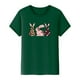 thumbnail image 5 of Mujeres Manga Corta de Verano Tops Pascua Impresa Cuello Redondo, Blusa de Moda Casual para la Primavera, 5 of 5