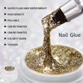 thumbnail image 2 of High-density Gold Silver Platinum Nail Gel Creative Line Drawing Gel Varnish Point, 2 of 5