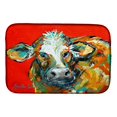 thumbnail image 2 of Carolines Treasures MW1272DDM Caught Red Handed Cow Dish Drying Mat, 2 of 4