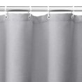 thumbnail image 6 of Light Gray Shower Curtains for Bathroom Natural Cotton Cloth Fabric Farmhouse Boho Shower Curtain 72"*72", 6 of 7