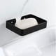 thumbnail image 4 of Caja de Jabón de Acero Inoxidable con Soporte de Pared para Baño, Diseño Perforado para Drenaje, Anticorrosivo, 13x9x3cm, Opciones en Negro, Blanco y Plateado, 4 of 6