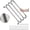 Chrome, variant on 4 Pack 20 Inch Shower Grab Bar, Brushed Nickel Bathroom Grab Bar Handle w/Anti-Slip Knurled Grip, Stainless Steel Bath Balance Bar, 1.25" Diameter Safety Hand Rail Support,Handicap Elderly