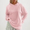 thumbnail image 4 of Cyber_Monday Deals Hot6sl Women's Solid Color Ribbed Stripe Solid Color T-shirt Pullover Top, 4 of 8