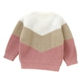 thumbnail image 4 of Fgnfyis Boys Knit Sweater Long Sleeve Warm Top for Fall and Winter Seasonal Comfort Wear Pink 2-3 Years, 4 of 9