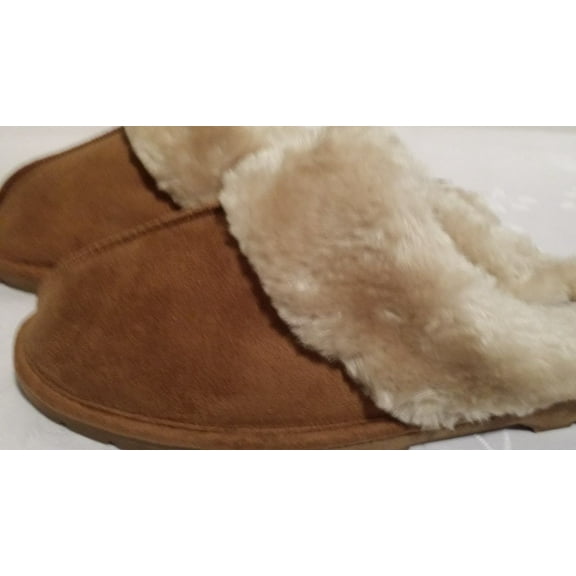 Alpine Design Women's Slippers, LARGE, CHESTNUT