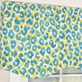 thumbnail image 5 of RLF Home 100% Cotton Marrakesh Provance  Fully lined Windows Rod Pocket Valance 50" x 15"  Green, 5 of 6