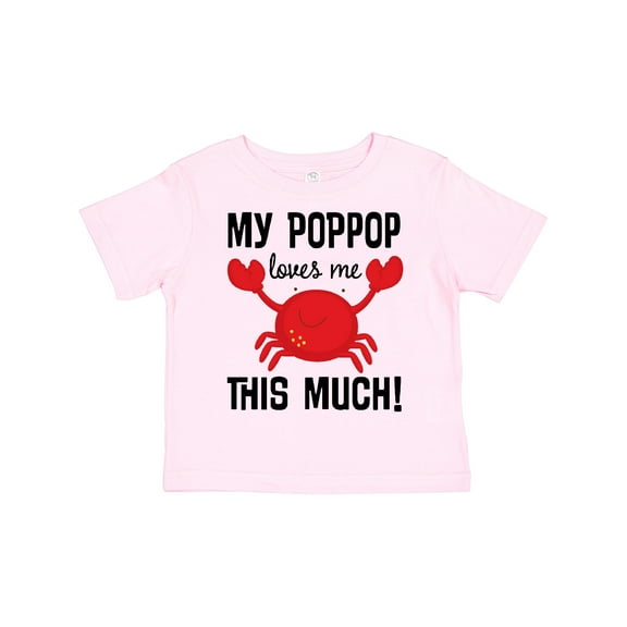 Inktastic My Poppop Loves Me Boys or Girls Toddler T-Shirt