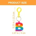 thumbnail image 5 of Masteelf 2-Pack Alphabet Letter Keychain Pendants for Car Keys, Stylish and Key Accessories, 5 of 8