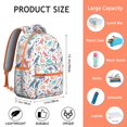 thumbnail image 6 of "Dinosaur Print Laptop Backpack for High School & Everyday Use - Large Capacity Waterproof School Backpack for Students, Durable Bookbag with Multiple Pockets", 6 of 6