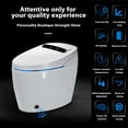 thumbnail image 6 of Ukeep Smart Toilet with Advance Bidet And Soft Closing Seat, Auto Dual Flush, UV-LED Sterilization, Heated Seat, Warm Water and Dry, 6 of 12