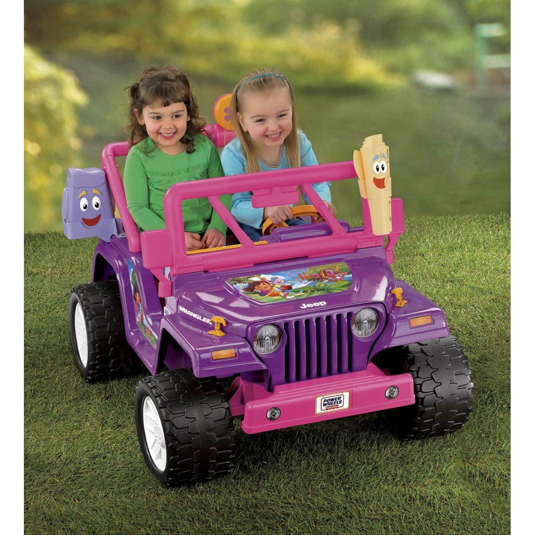 dora jeep wrangler power wheels
