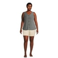 thumbnail image 2 of Just My Size Women's Plus Elastic Waist Stretch Bermuda Shorts, 2 of 6