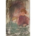 thumbnail image 3 of Tadeusz Makowski 11x14 Black Modern Framed Museum Art Print Titled - Two Children on a Balcony (1920), 3 of 5