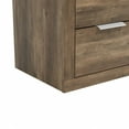 thumbnail image 5 of Harlowin 2-Drawer Knotty Oak Nightstand (20.3" x 16.3" x 18.9") (Set Of 2), 5 of 7
