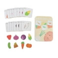 thumbnail image 2 of Kids English Flash Cards Pocket Card Educational Learning for Patterns Recognition for Baby Pre-school Kindergarten - vegetable, 2 of 8