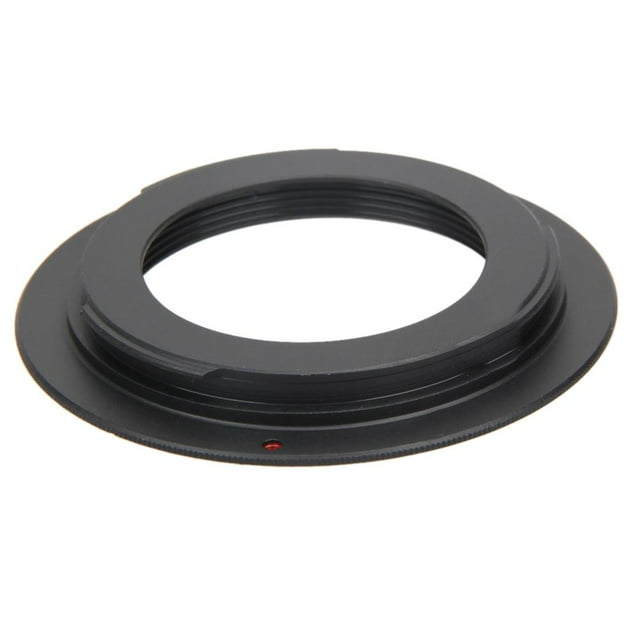 Adaptador de lente de 2 piezas para todas las lentes universales de montaje de tornillo M42 para cámara Canon EOS