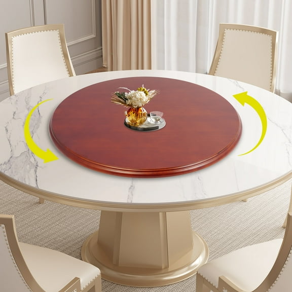 70cm Dining Table Turntable, Rotating Serving Tray, Round Tabletop Serving Plate