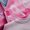 Pink Green, variant on Homewish Western Horse Black Out Curtains for Teens Boys Girls,Farmhouse Animal Curtains Pack of 2 (42x63 Each),Chic Pink Flowers Bedroom Curtains,Breathable Home Decor
