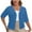 Blue, variant on Cardigan for Women Dressy New Short Sleeve Cardigans for Women Plus Size Casual Loose Knitted Sweater Oversized Open Front Outerwear Wine 4XL