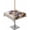Khaki MediumPurple Beige, variant on Fsddascl Groundhog Day Outdoor Tablecloth - 54x54 Inch Square Dining Table Cover, Spring Cute Grey Animals Carrot Waterproof Outdoor Table Cloth with Umbrella Hole & Zipper for Picnic/Patio/Party